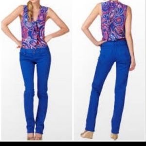 Lilly Pulitzer Worth Straight Jeans - 10